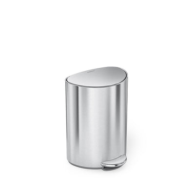 6L semi-round step can product support