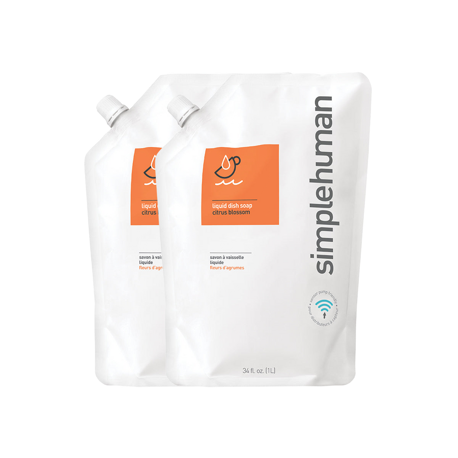 Citrus Blossom Liquid Dish Soap Refill Pouch