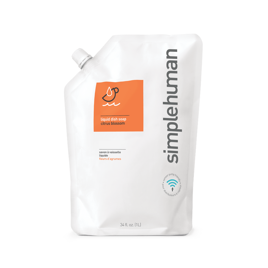 Citrus Blossom Liquid Dish Soap Refill Pouch