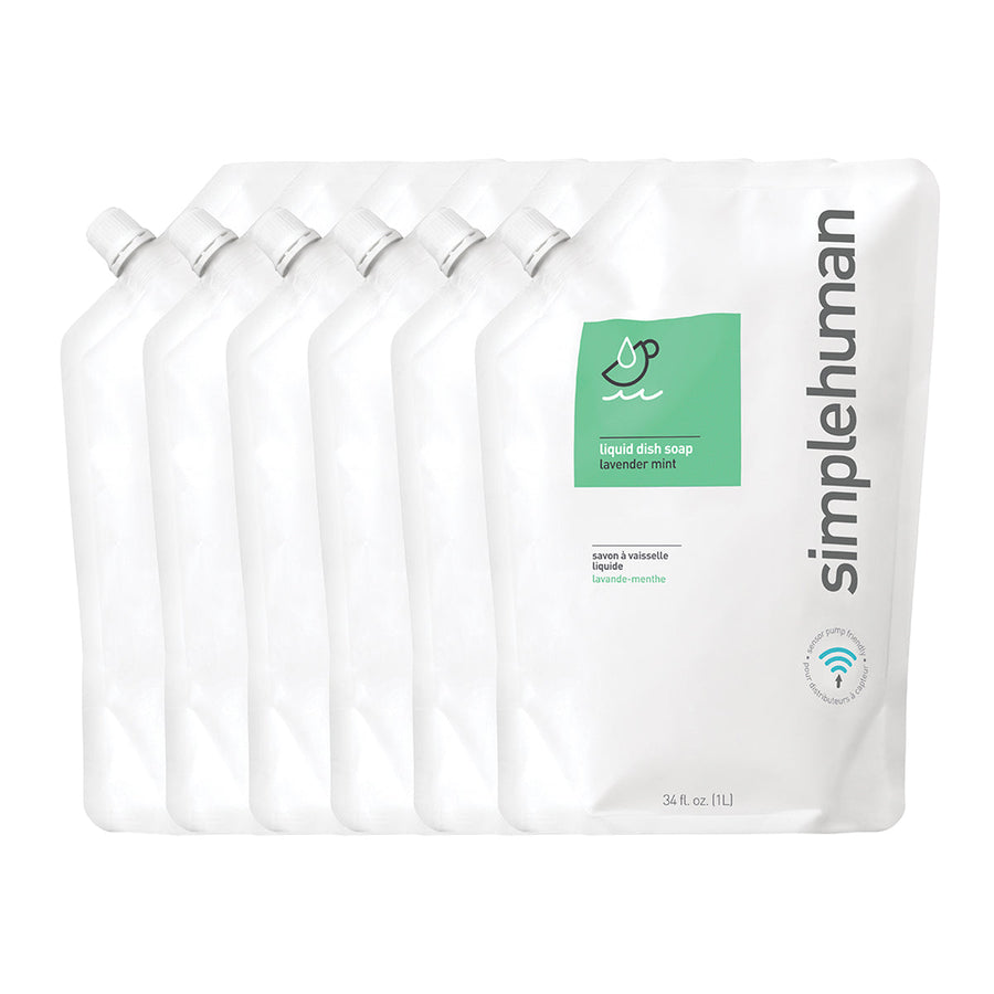 Lavender Mint Liquid Dish Soap Refill Pouch