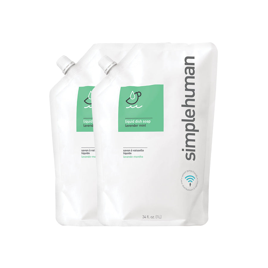 Lavender Mint Liquid Dish Soap Refill Pouch