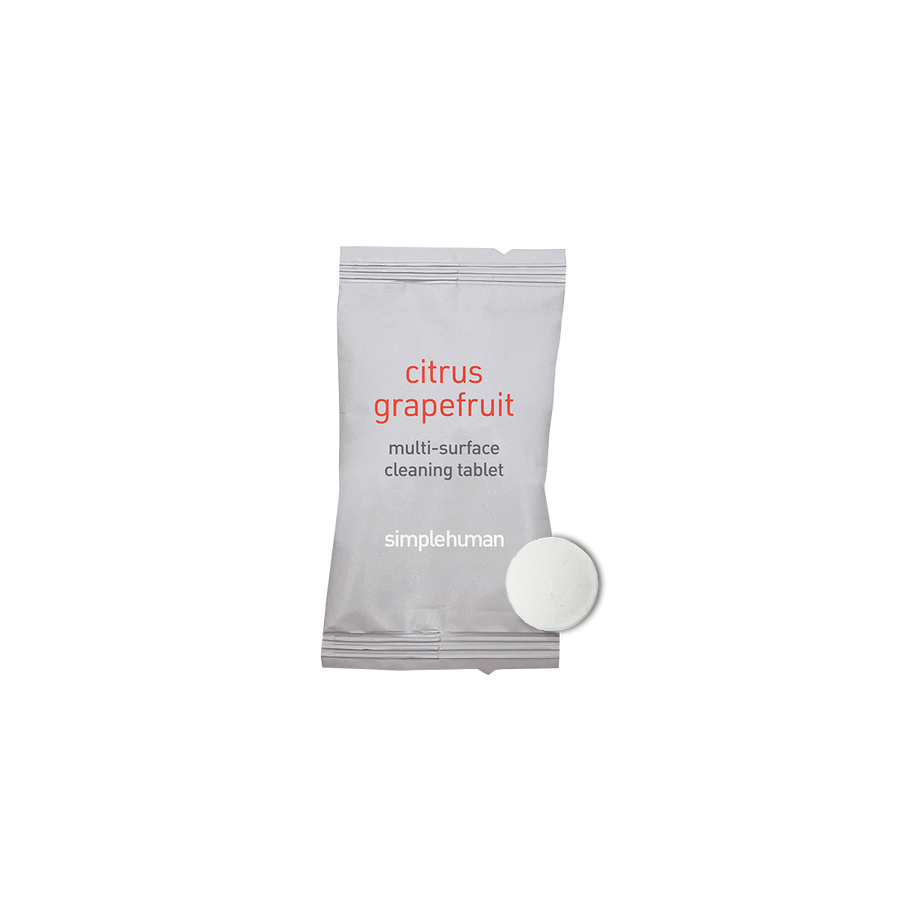 multi-surface cleaning tablet - citrus grapefruit