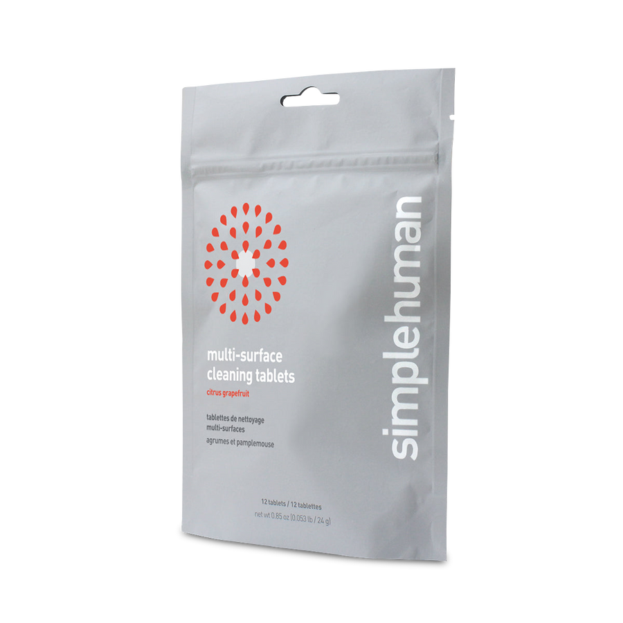 multi-surface cleaning tablet - citrus grapefruit