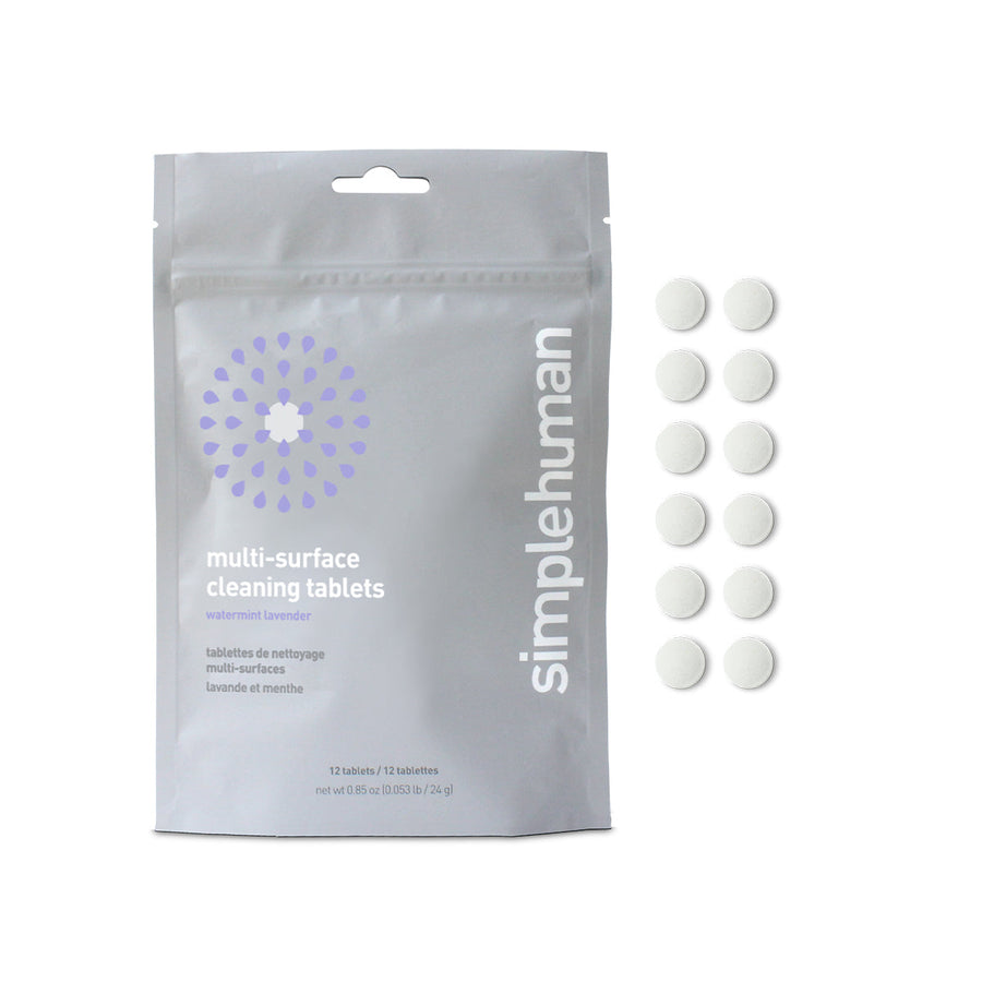 multi-surface cleaning tablet - watermint lavender