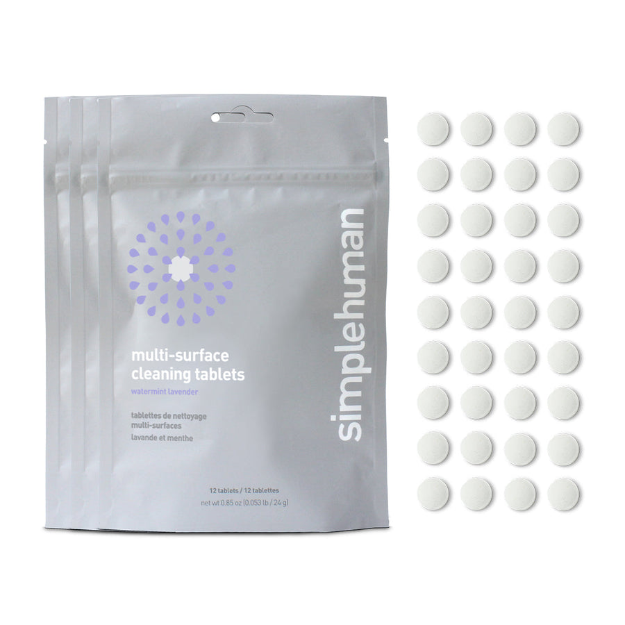 multi-surface cleaning tablet - watermint lavender