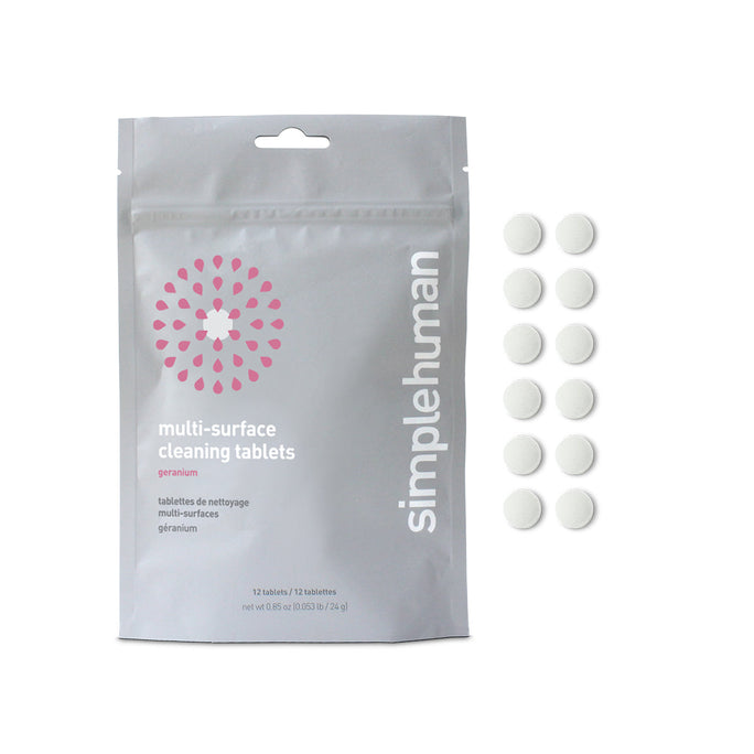 multi-surface cleaning tablet - geranium