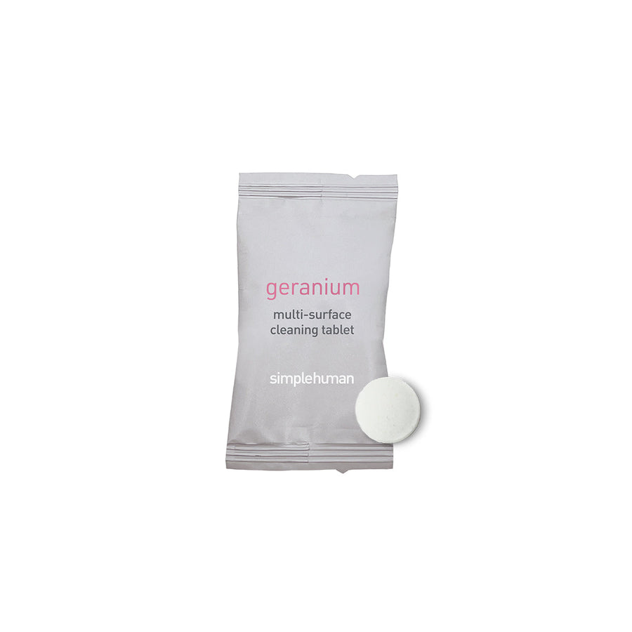 multi-surface cleaning tablet - geranium
