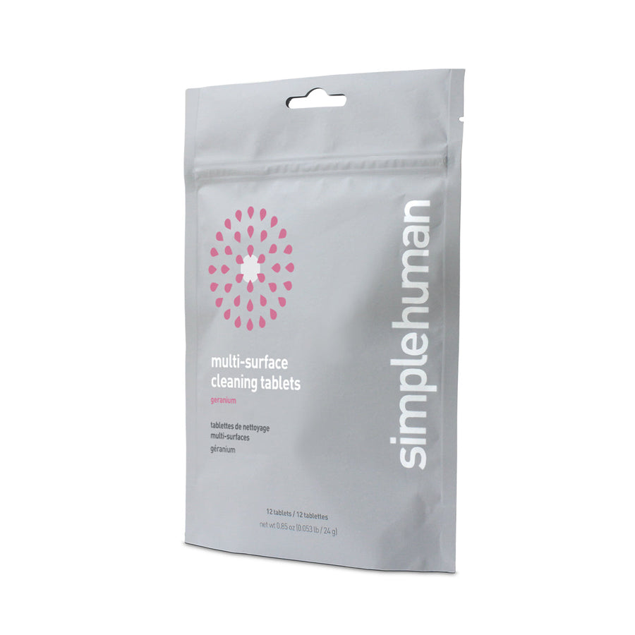 multi-surface cleaning tablet - geranium