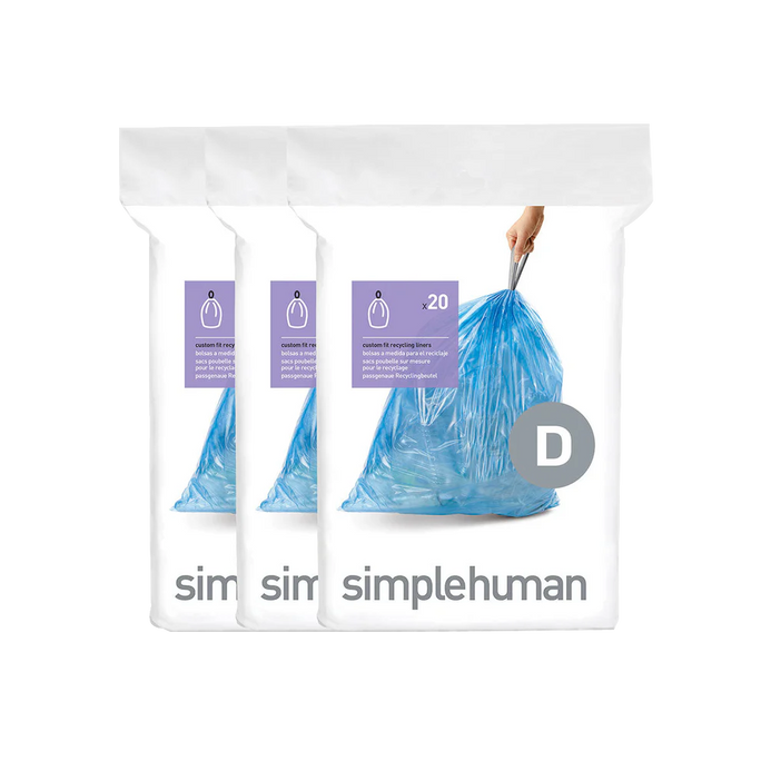 Code D Blue Recycling Custom Fit Liners