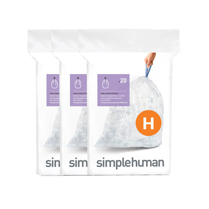 Code H Clear Recycling Custom Fit Liners