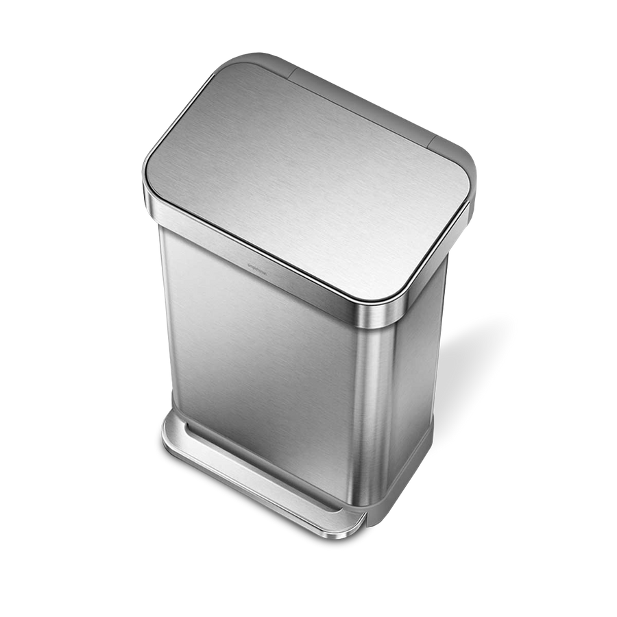 45L Rectangular Step Can with Liner Pocket