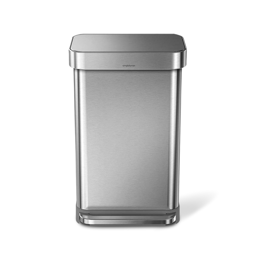 45L Rectangular Step Can with Liner Pocket