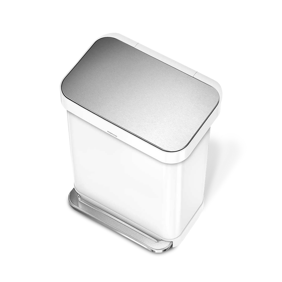 55L Rectangular Step Can with Liner Pocket