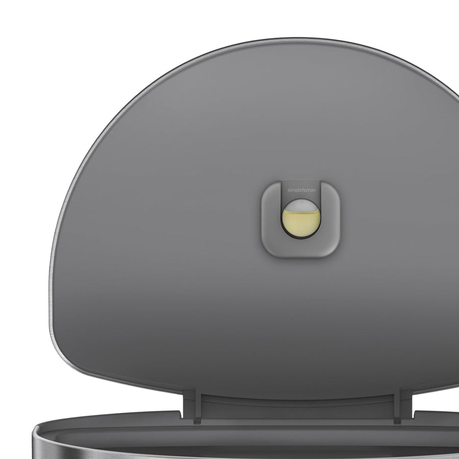 60L Semi-Round Step Can with Liner Rim