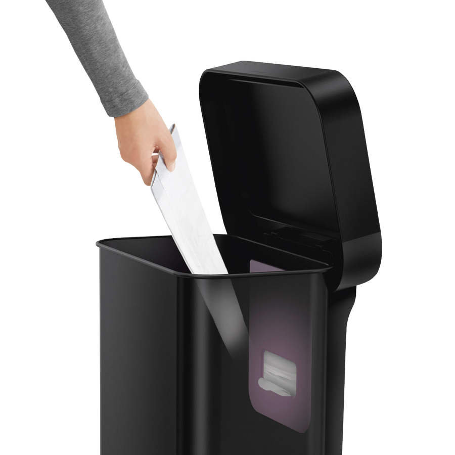 45L Rectangular Step Can with Liner Pocket