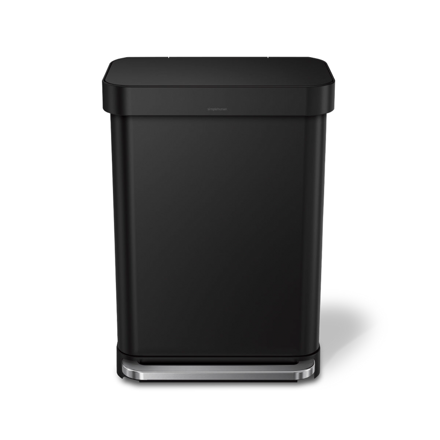 55L Rectangular Step Can with Liner Pocket