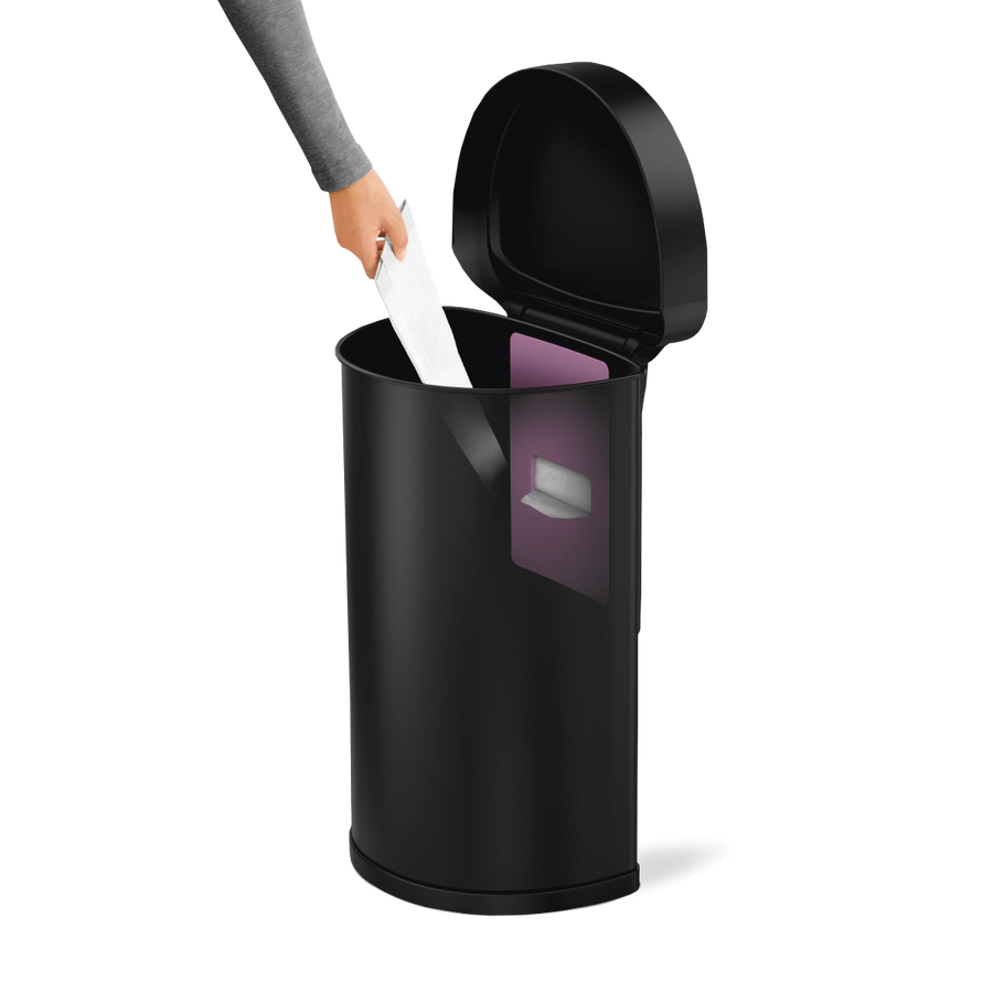 45L Semi-Round Sensor Can