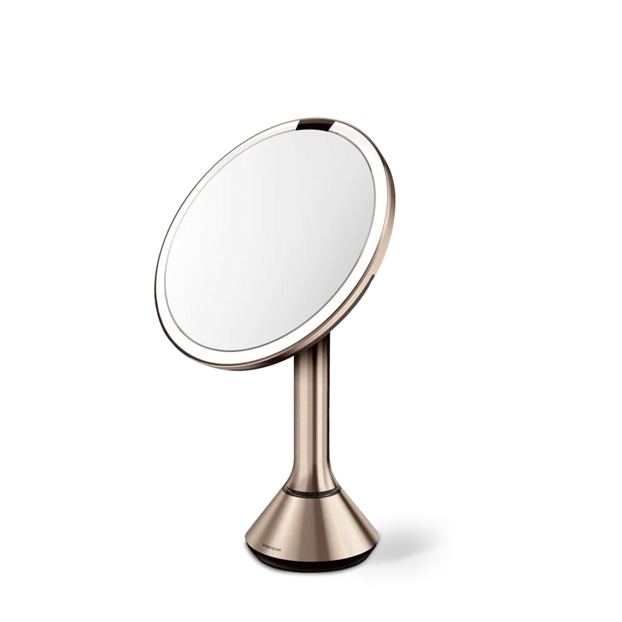 Sensor Mirror with Touch-Control Brightness and Dual Light Setting