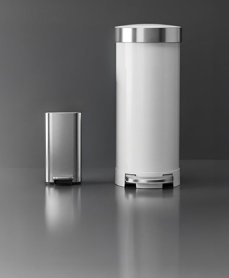 Simplehuman's Slim Can Collection Hero Banner Asset for Mobile.